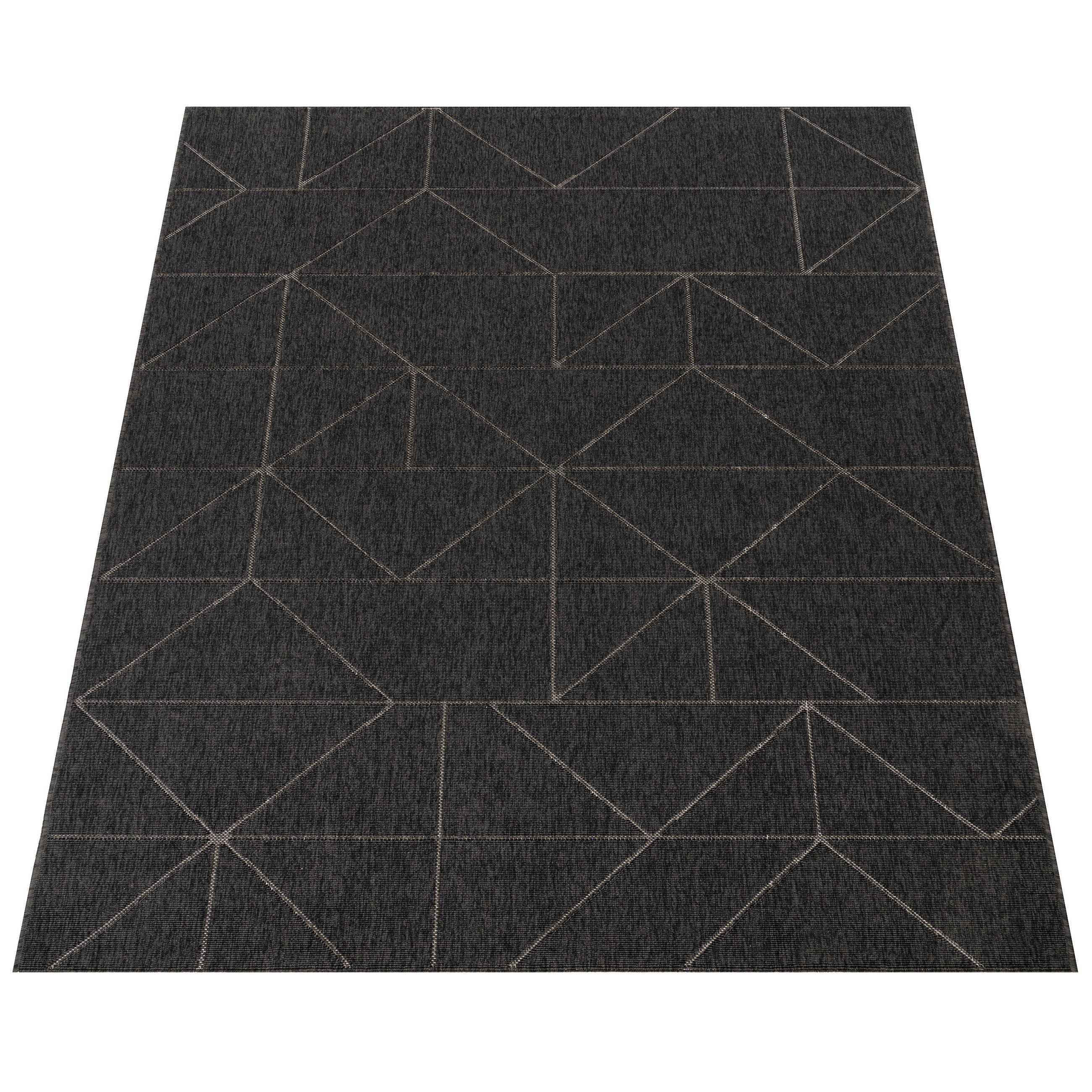 OUTDOORTEPPICH 80/150 cm Brugge 226 - Anthrazit, Textil (80/150cm) - Paco Home