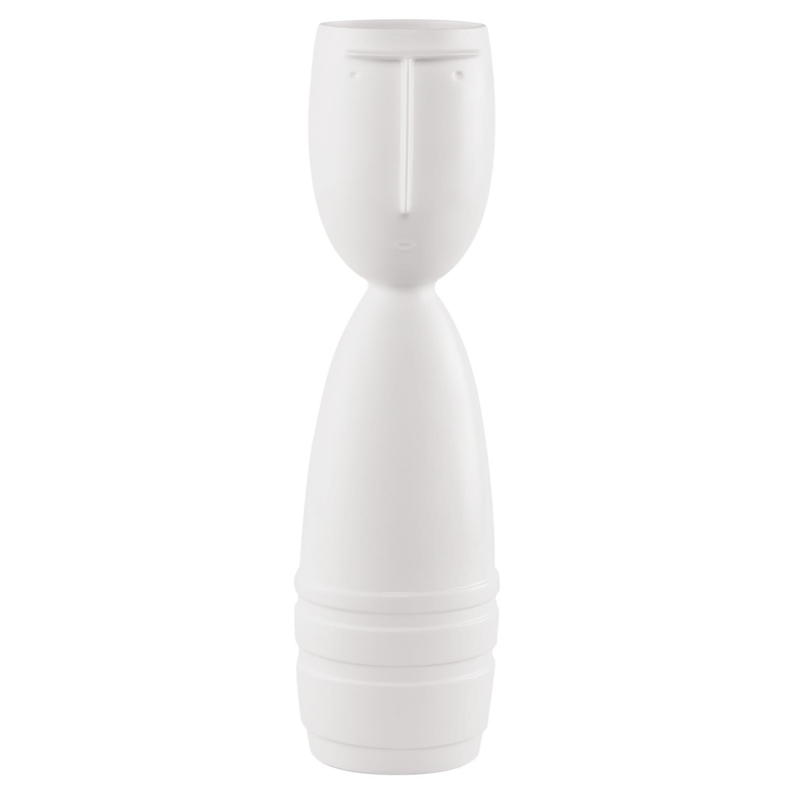 VASE "GÜNTHER" Studio 8 Vultus weiß 41 cm - Weiß, Keramik (41cm) - Goebel