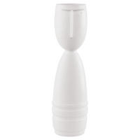 VASE "GÜNTHER" Studio 8 Vultus weiß 41 cm - Weiß, Keramik (41cm) - Goebel
