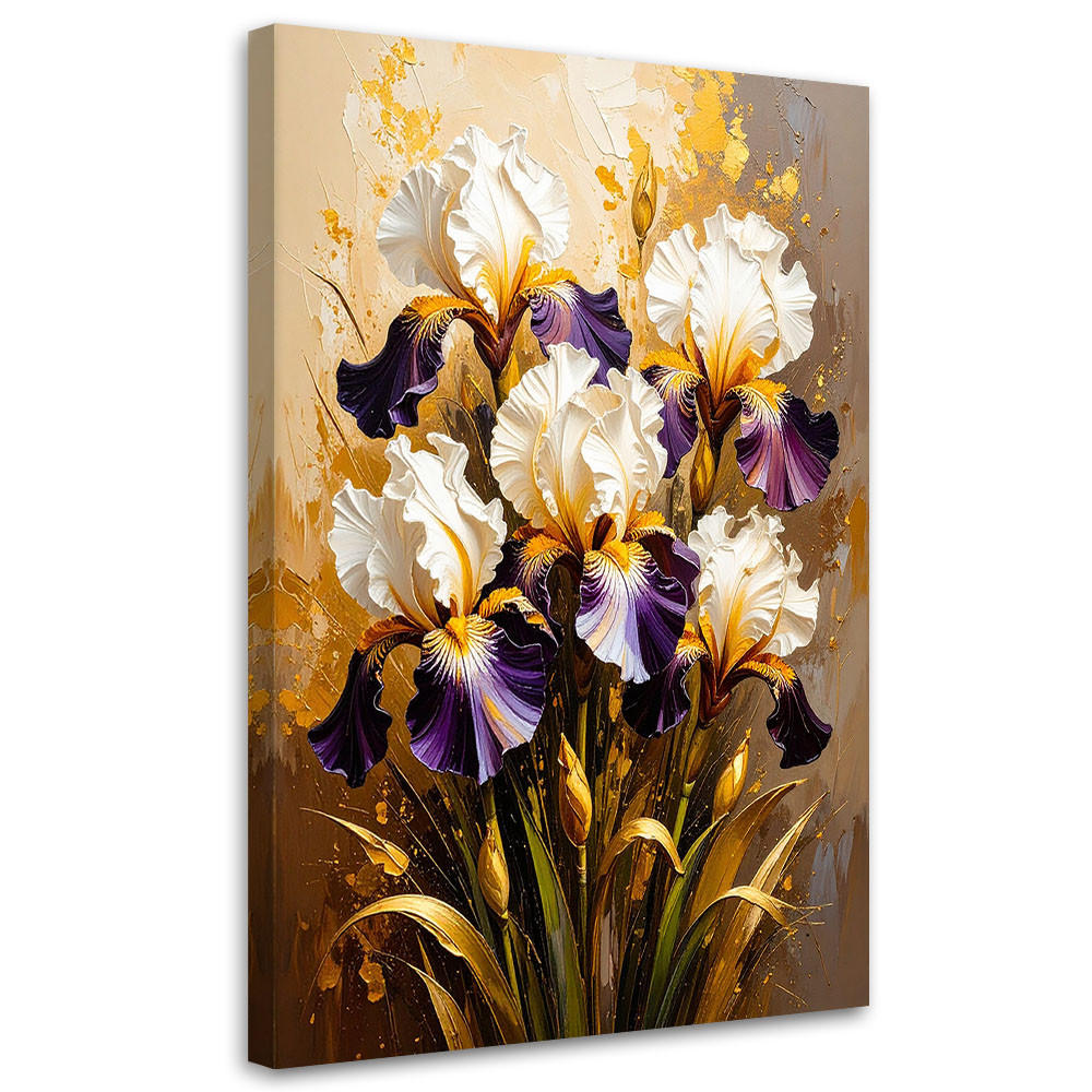 Feeby Leinwandbild Beige 70x100 cm