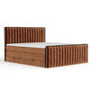 BOXSPRINGBETT Nocturne Kupferfarbe 160/200 cm - Schwarz/Kupferfarben, Holz/Holzwerkstoff (160/200cm) - Maison de Reve