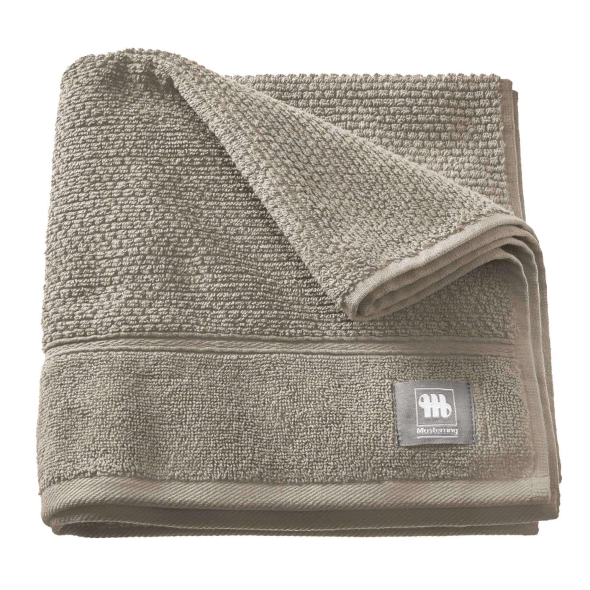 HANDTUCH SOLID - Grau, Textil (50/100cm) - Musterring