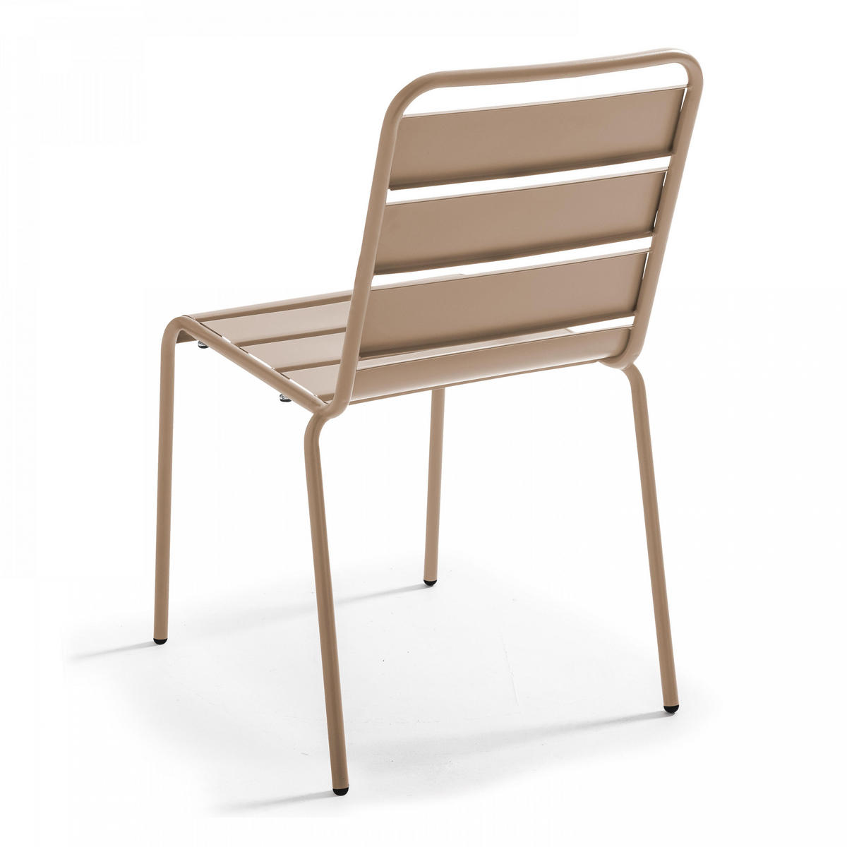GARTENSET 9-tlg., Taupe - Taupe, Metall - Oviala
