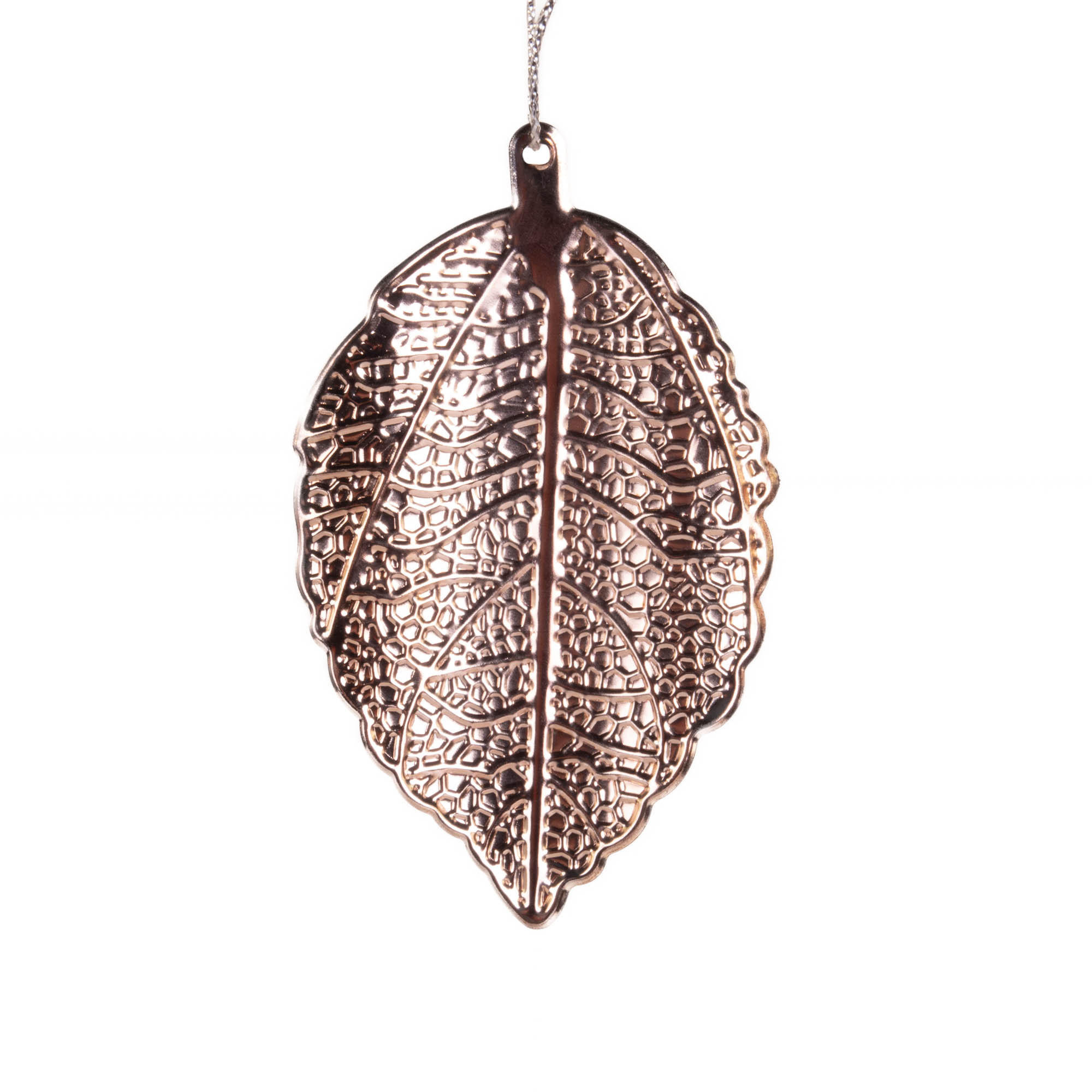 WEIHNACHTSSCHMUCK Goldene Blätter 4er-Set - Goldfarben, Metall (4.5/4.5/8cm) - Home Styling Collection