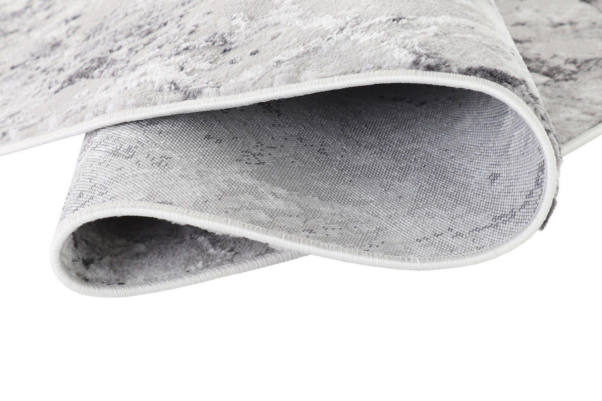 TEPPICH SKY Hellgrau 200/200 cm - Hellgrau, Textil (200/200cm) - Tapiso