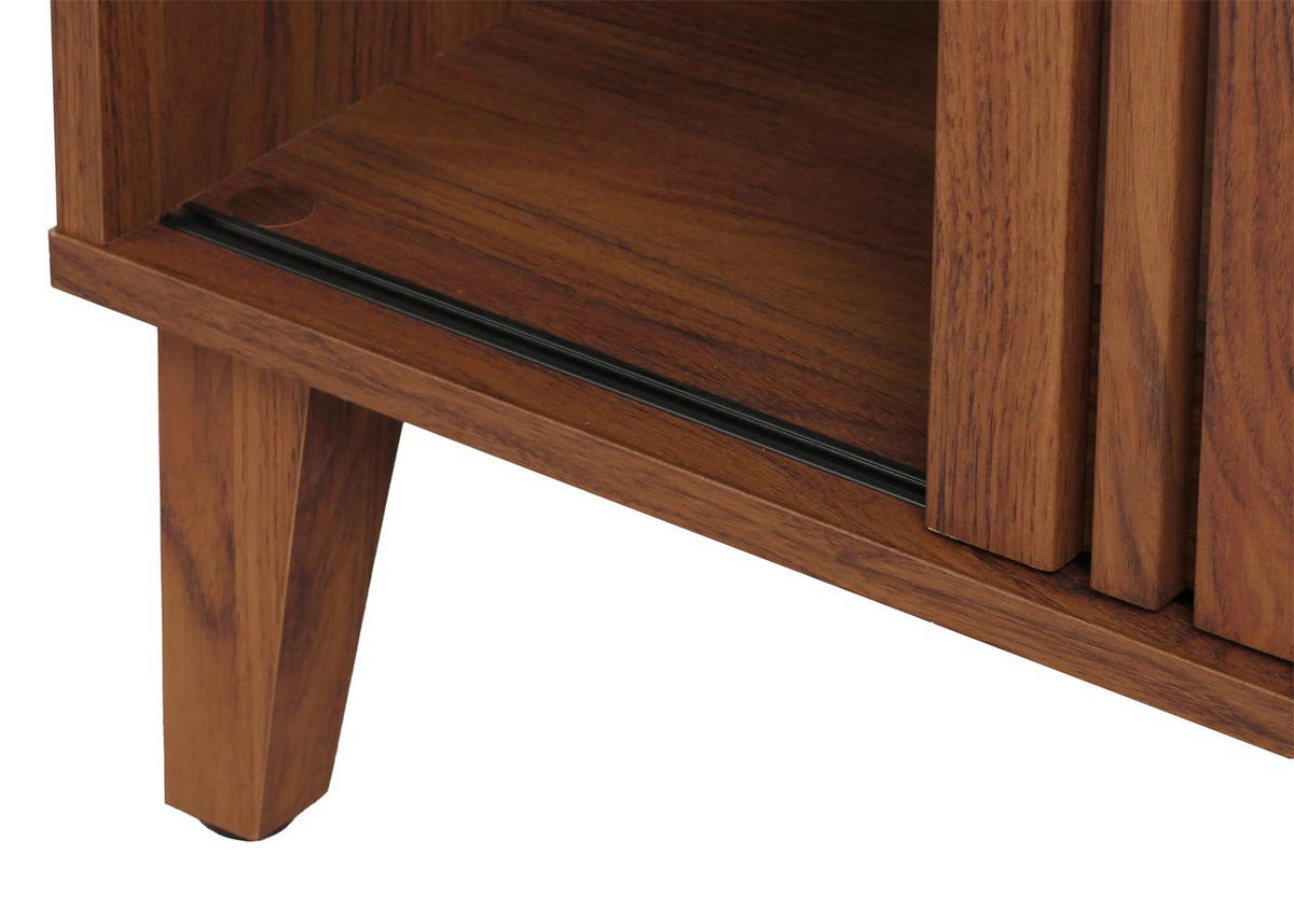 COUCHTISCH rechteckig Walnuss Dekor - Walnussfarben, Holz (59/114/52cm) - MCW