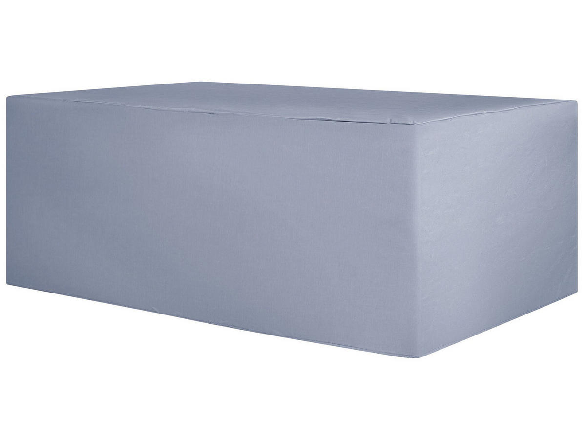 REGENSCHUTZ für Gartenmöbel 255/180/70 cm Chuva - Grau, Kunststoff (255/70/180cm) - Beliani