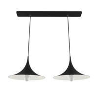 HÄNGELEUCHTE - Schwarz, Metall (33/70/16cm) - Lumicom