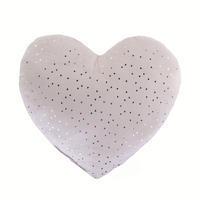 SAMTKISSEN mit metallischem Muster 35/35/6 cm - Weiß, Textil (35/35cm) - Home Styling Collection