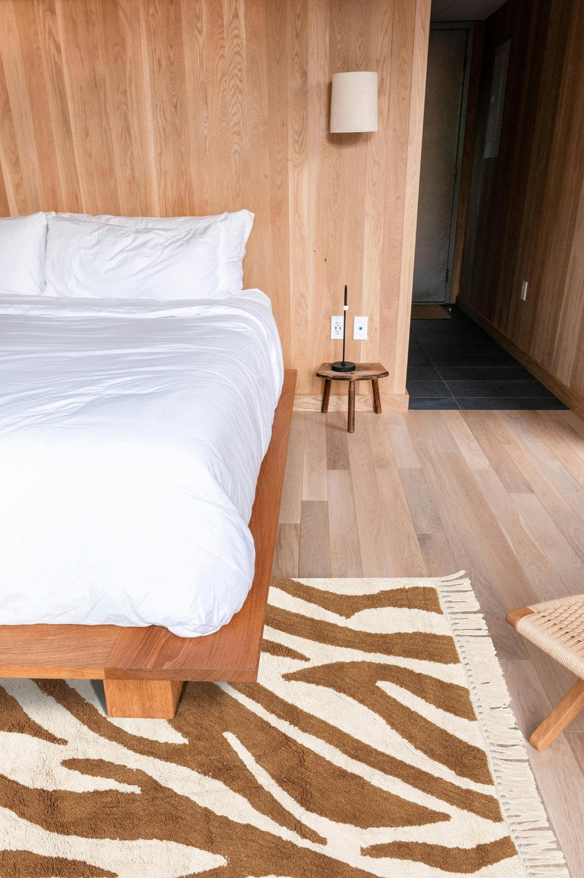 TEPPICH Design hochwertige Baumwolle bruin - Braun, Naturmaterialien (200/290cm) - AFK Living