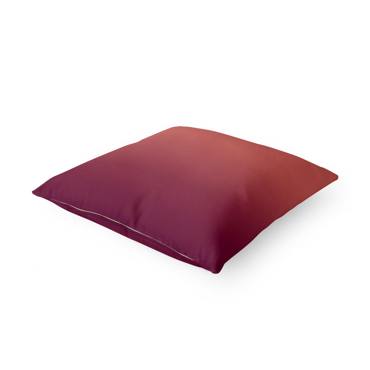 KISSENBEZUG Roter Farbverlauf 50/50 cm - Rot, Textil (50/50cm) - Bilderwelten