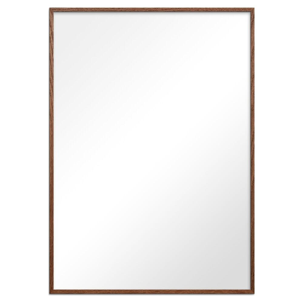 SPIEGEL - Dunkles Eichenholz - Eichefarben, Holz/Papier (15/21/2cm) - Poster&Frame