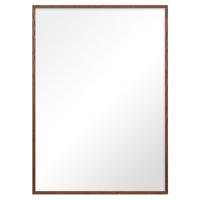 SPIEGEL - Dunkles Eichenholz - Eichefarben, Holz/Papier (21/29.7/2cm) - Poster&Frame