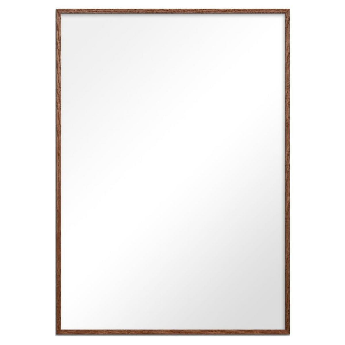 SPIEGEL - Dunkles Eichenholz - Eichefarben, Holz/Papier (21/29.7/2cm) - Poster&Frame