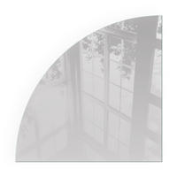 GLASPLATTE für Kamin 100x100 cm - Grau, Glas (100/100/0.4cm) - TULUP