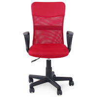 BÜRODREHSTUHL JOGO - Rot, Textil (55/99/50cm) - IDIMEX