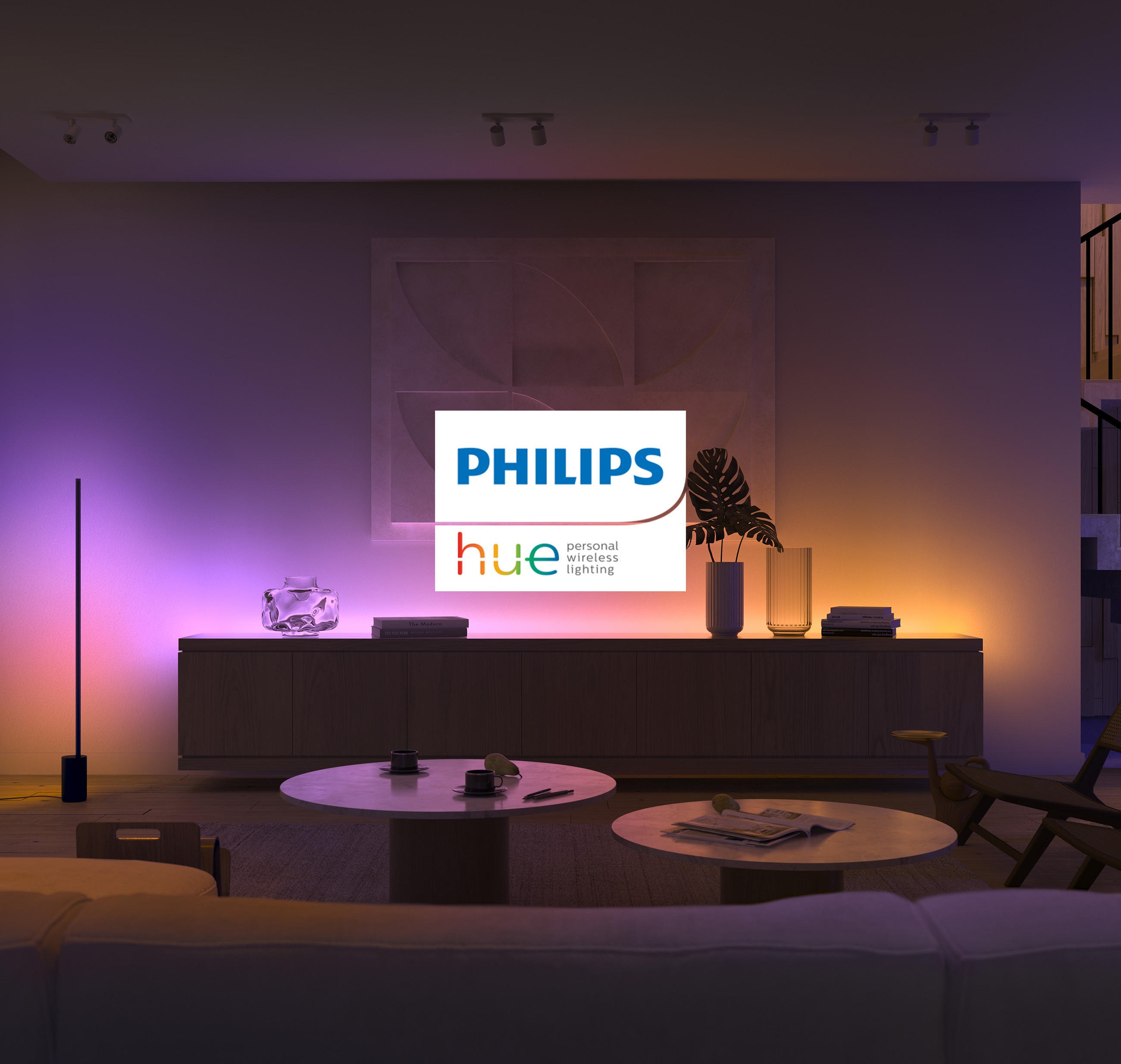 Mit PHILIPS Hue eine völlig neue Lichterfahrung erleben