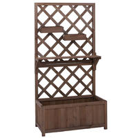 HOCHBEET Dunkelbraun - Dunkelbraun, Holz (70/135/30cm) - MCW