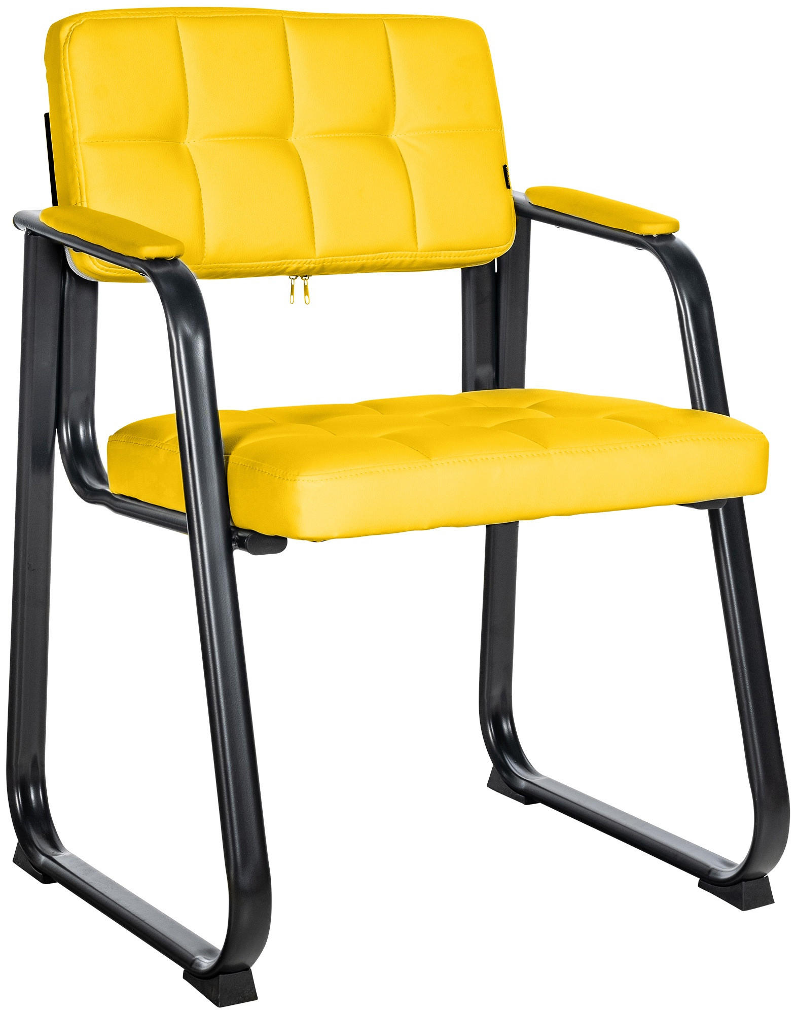 Deluke Besucherstuhl Gelb 59x84x58 cm
