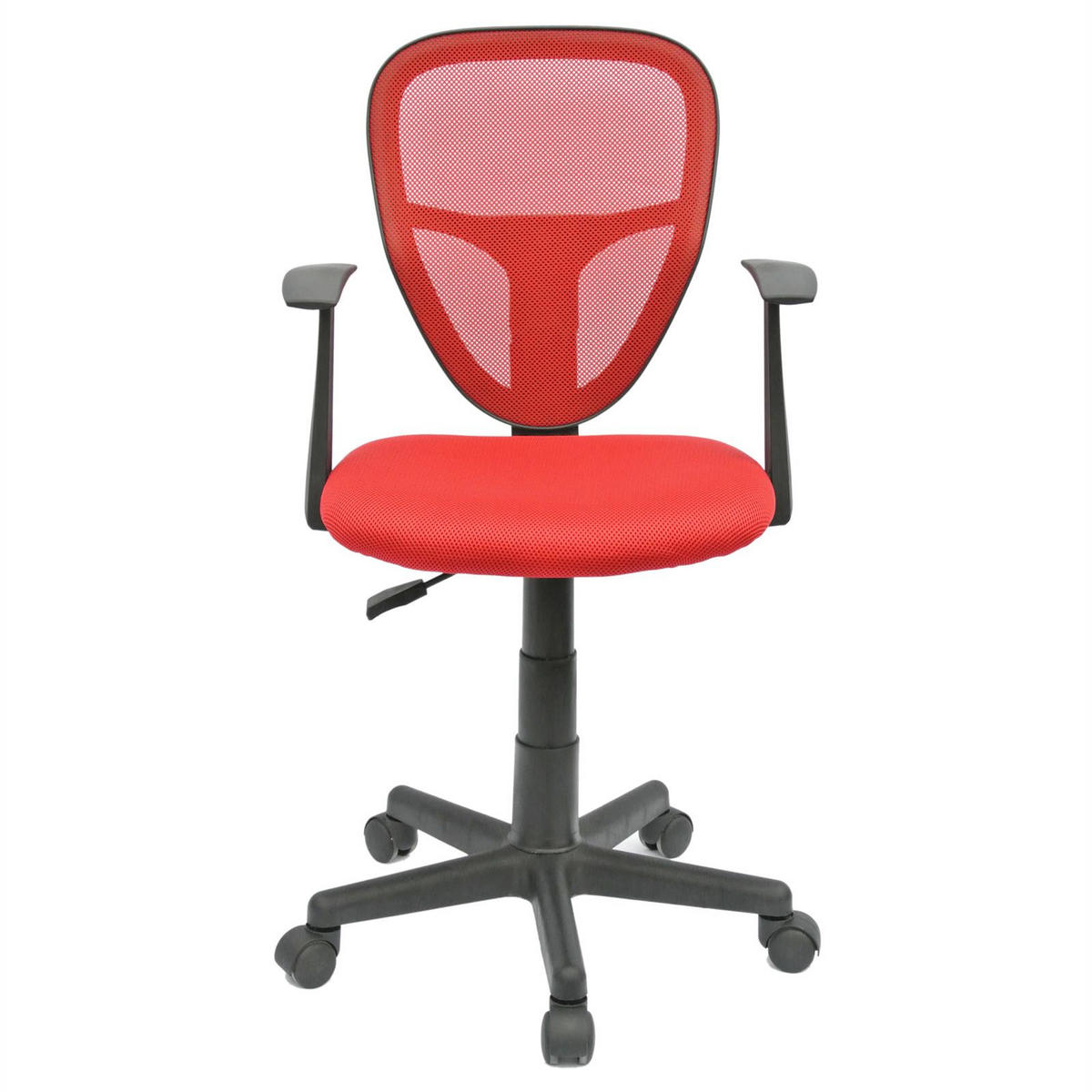 KINDERDREHSTUHL STUDIO - Rot, Textil (53/92/52cm) - CARO-Möbel