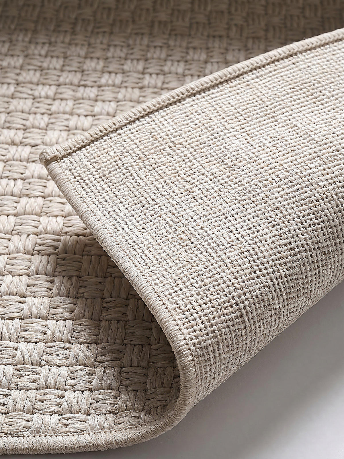 TEPPICHLÄUFER Uni BROYE Polypropylen Beige 80 x 150 cm - Beige, Textil (80/150cm) - KADIMA DESIGN