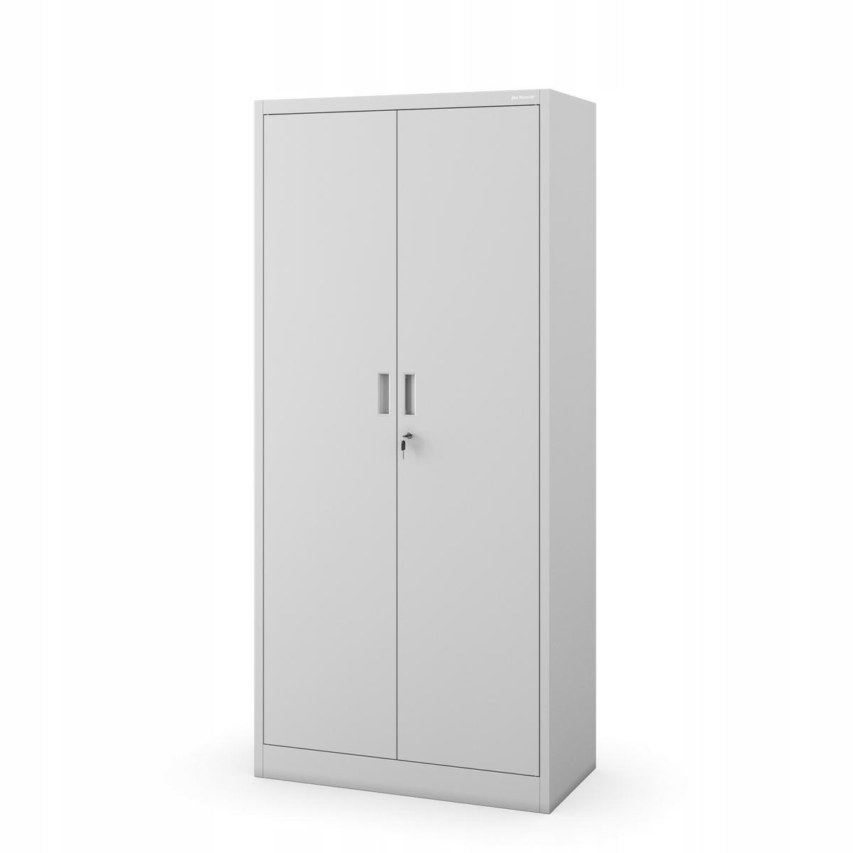 AKTENSCHRANK Jan Compact - Grau, Metall (80/175/40cm) - Jan Nowak