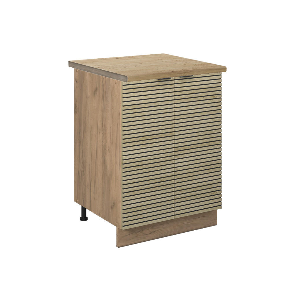 K&Ouml;KSUNDERSK&Aring;P Fame-Line Ekpanel 60 cm , AP Oak Ekf&auml;rgad, Ekf&auml;rgad 82/60/60 cm