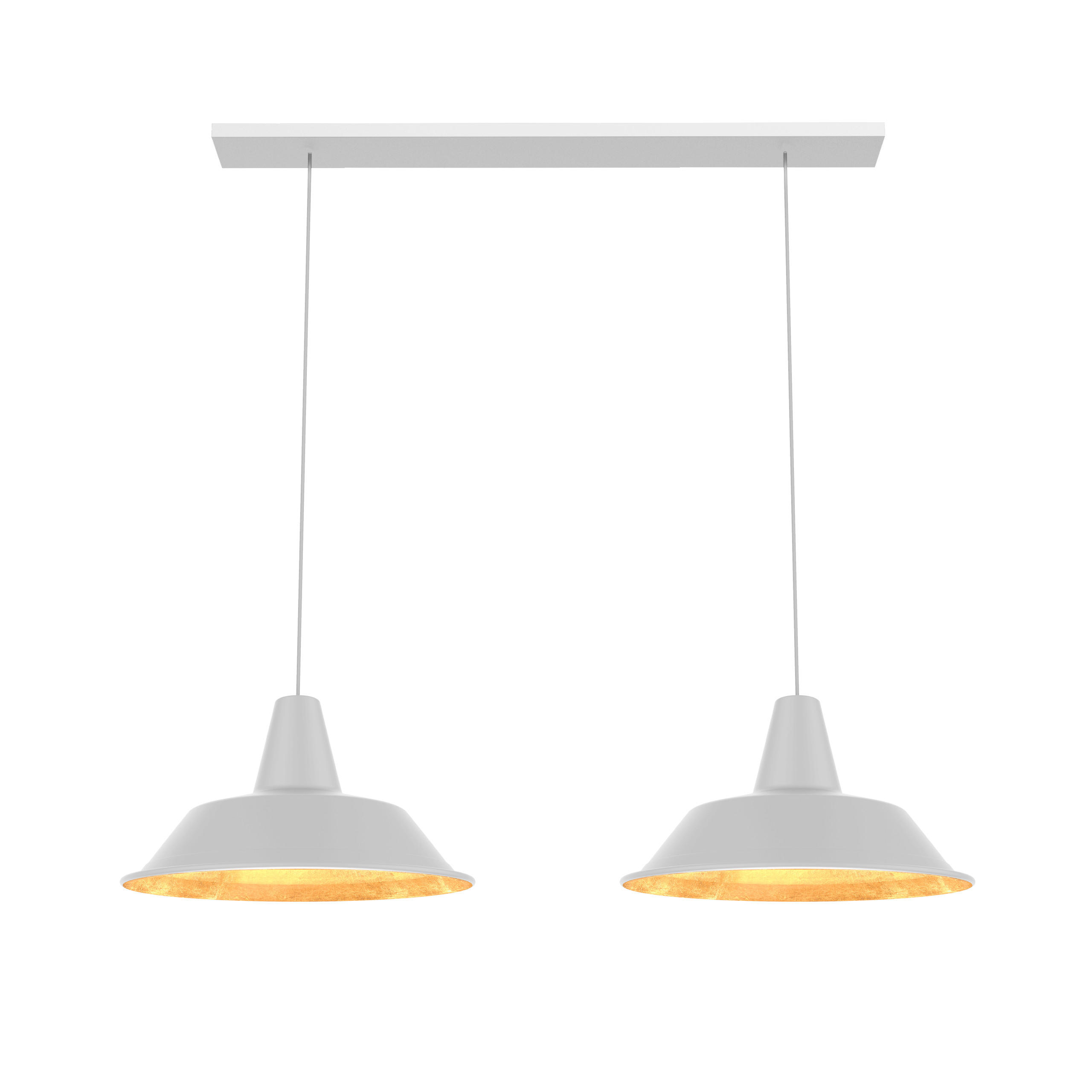 HÄNGELEUCHTE - Goldfarben, Metall (35/70/120cm) - Lumicom