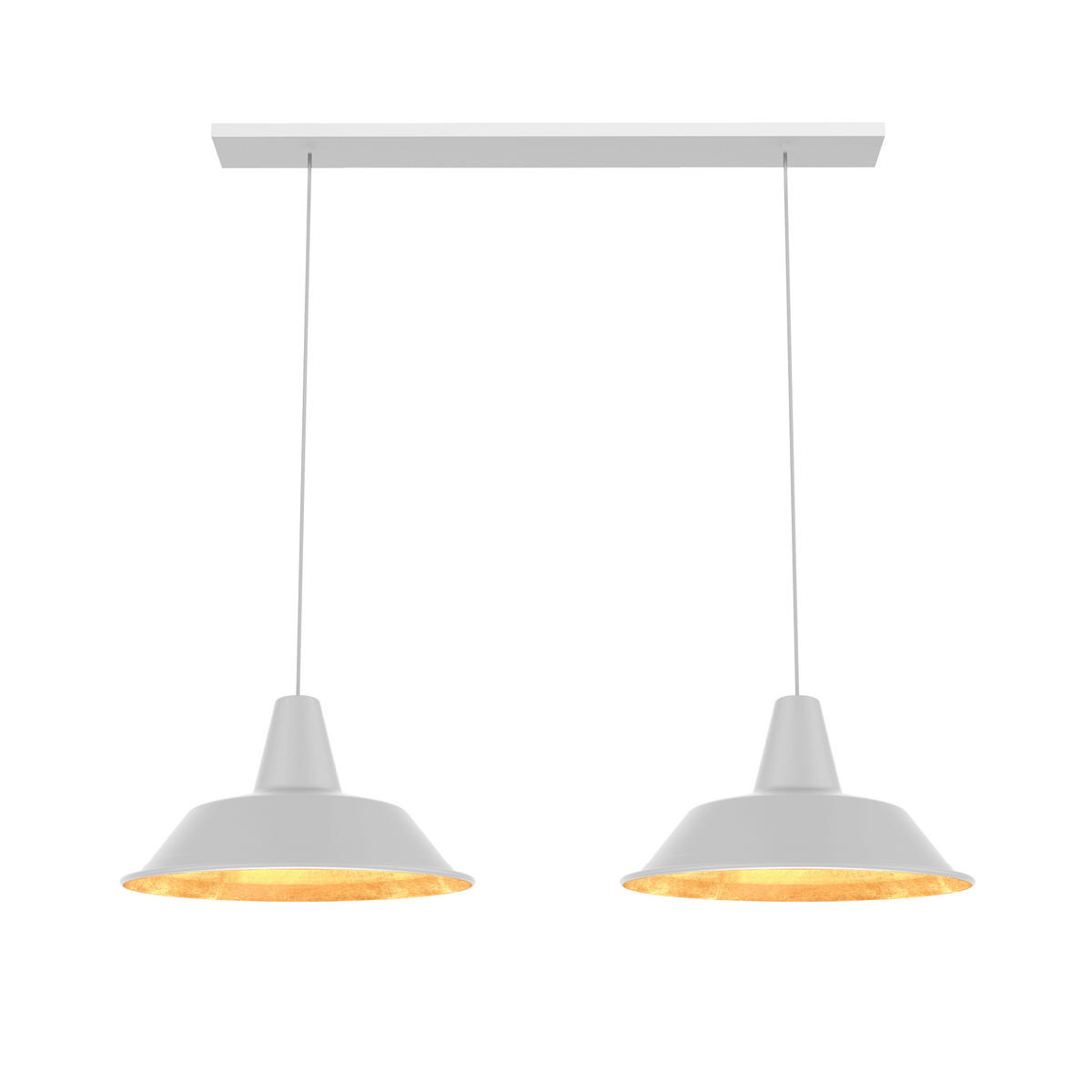 HÄNGELEUCHTE - Goldfarben, Metall (35/70/120cm) - Lumicom