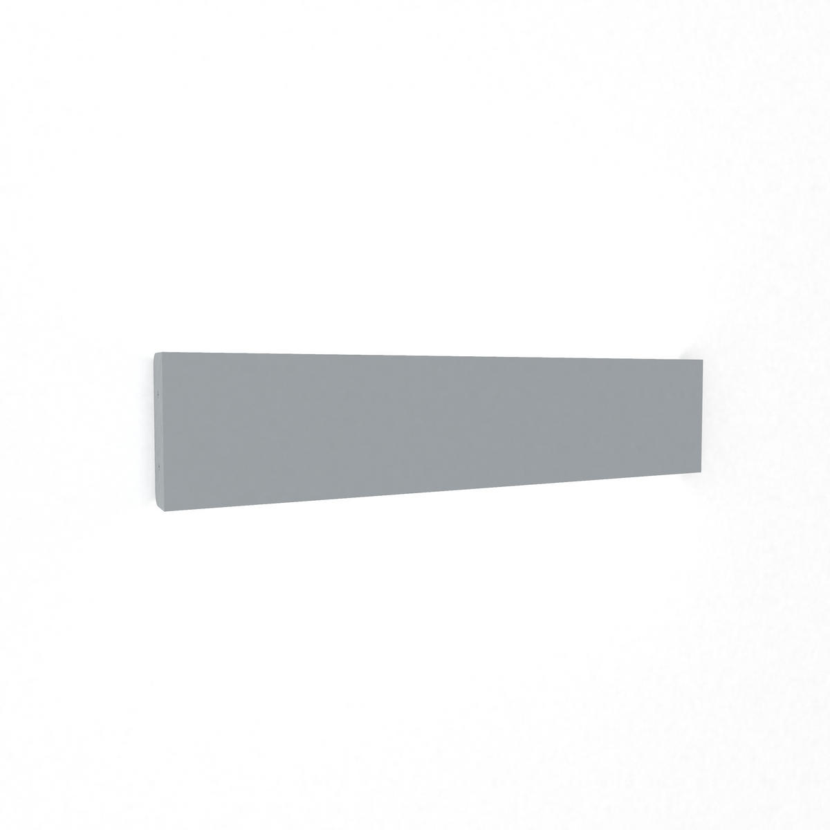 LED-WANDLEUCHTE - Grau, Metall (50.4/11/3.6cm) - Lumicom