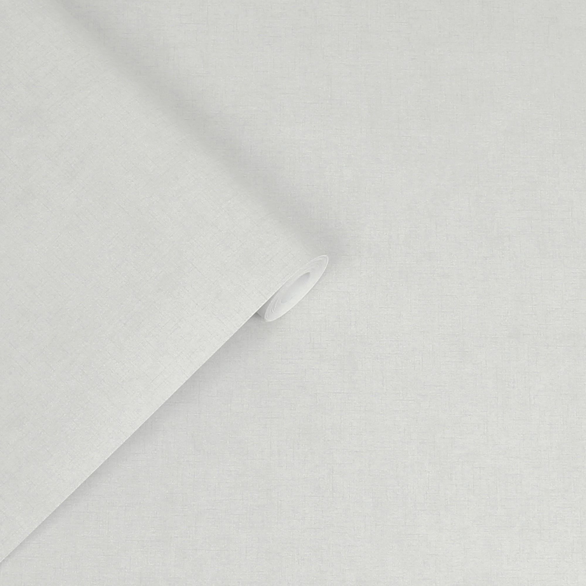 VLIESTAPETE Einfarbig Blass Silber - Silberfarben, Papier/Kunststoff (52/1000cm) - Graham & Brown