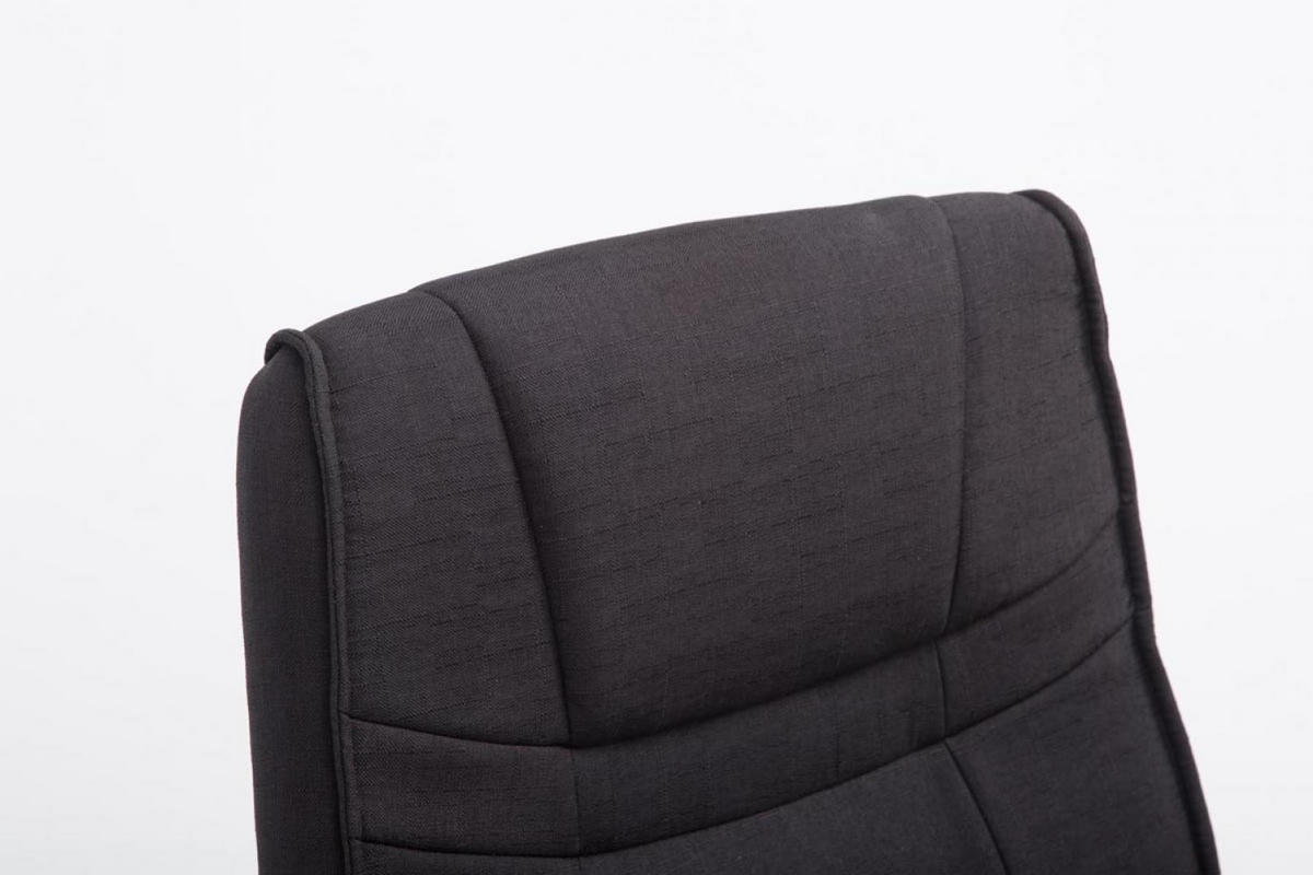 SCHWINGSTUHL Stoff schwarz - Schwarz, Textil/Metall (60/104/67cm) - CLP