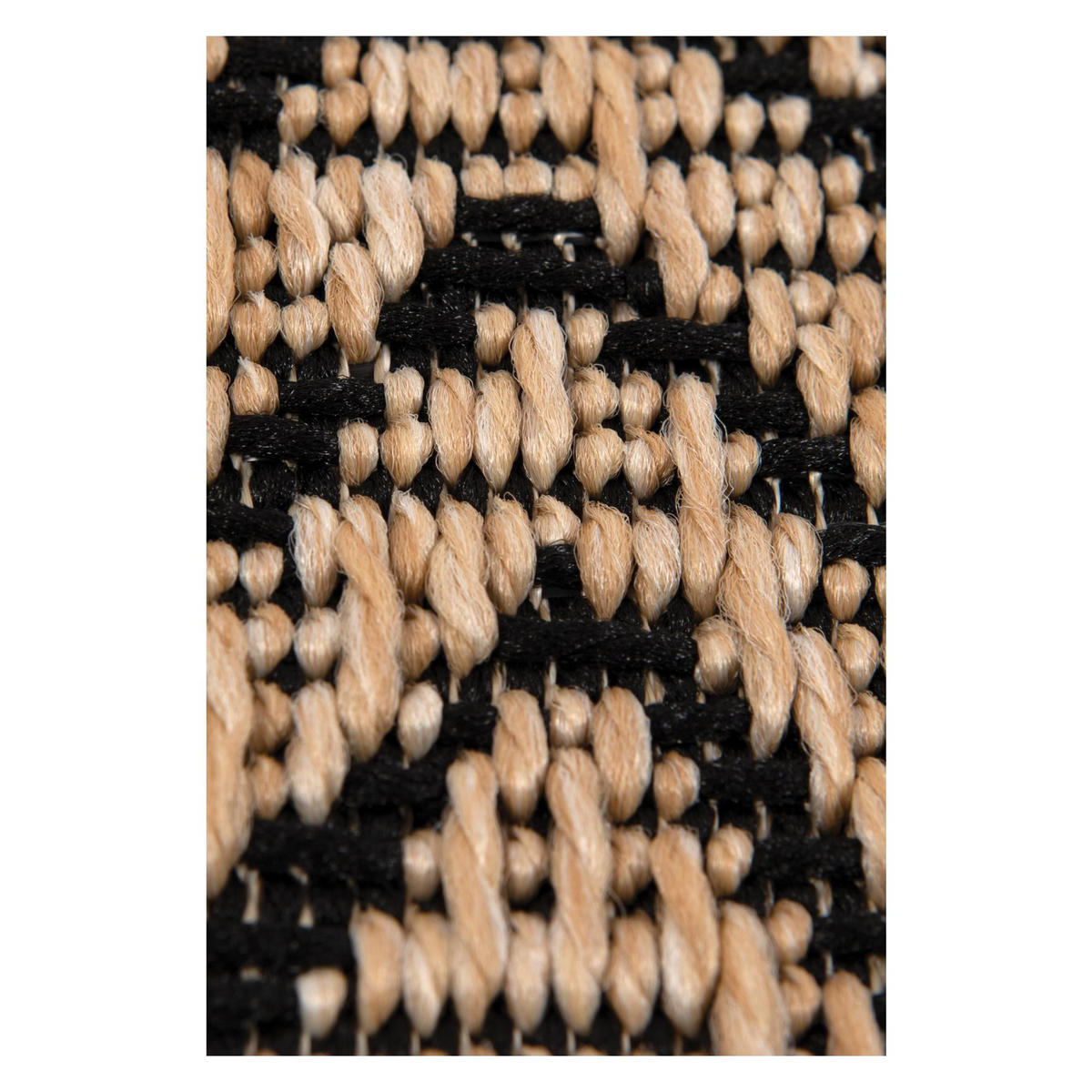 TEPPICH Pasko natur 80 x 150 x 1 cm - Naturfarben, Textil (80/150cm) - Vivaraise