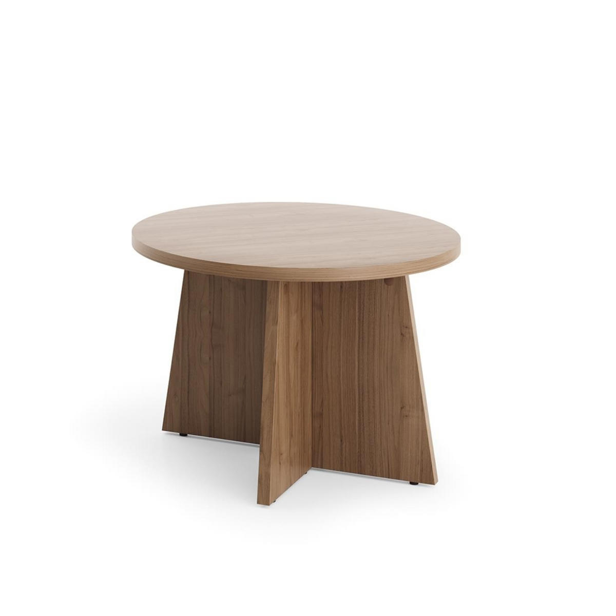 COUCHTISCH Aurena, Kaschmir mit Walnuss - Walnussfarben, Holzwerkstoff (58/58/40cm) - Bettso