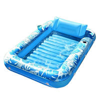 SCHWIMMSESSEL,BLAU, 177 x 116 cm - Blau, Kunststoff (116/177cm) - Weltevree