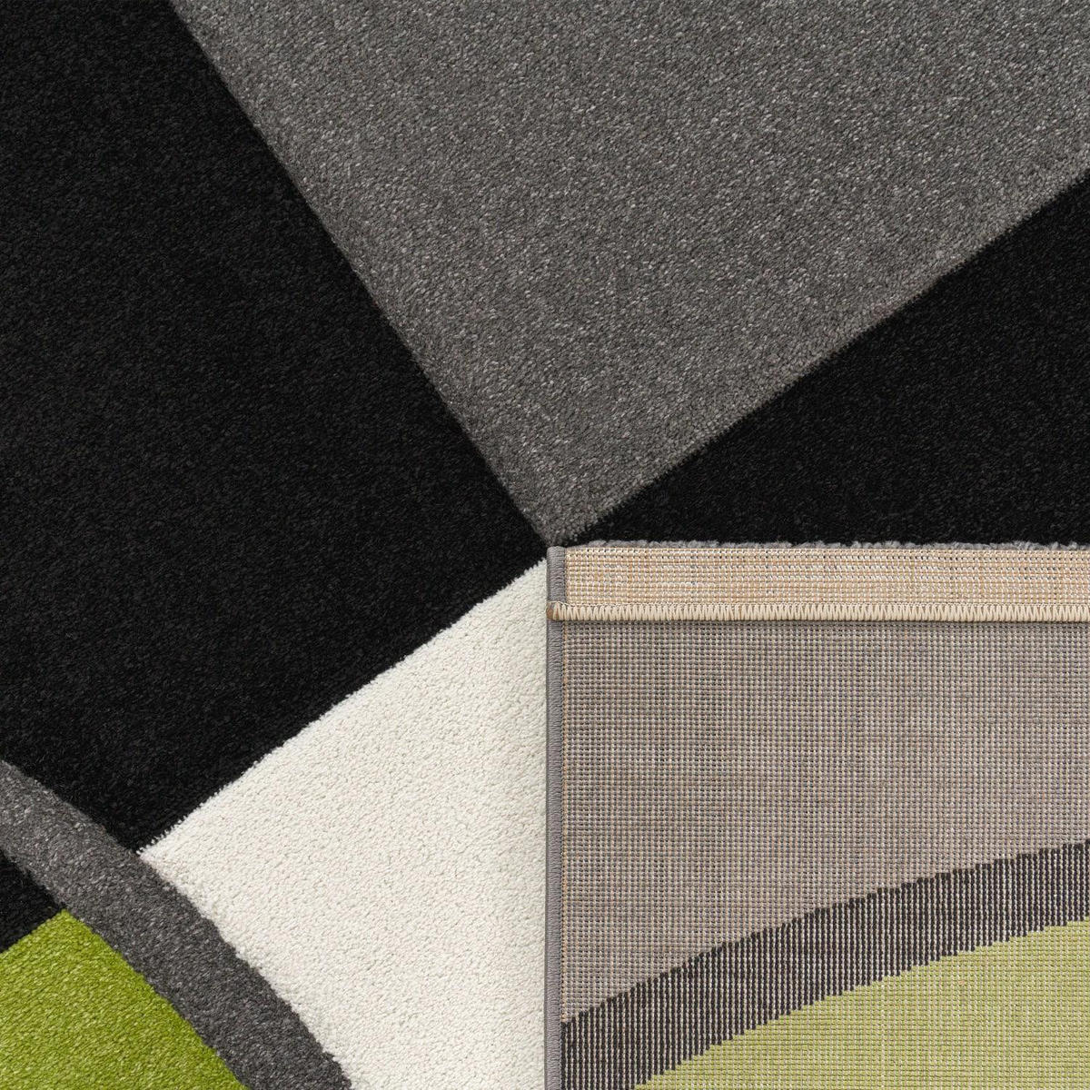 KURZFLOR-TEPPICH DIAMOND 665 GRÜN 200X290 - Grün, Kunststoff (200/290cm) - Paco Home