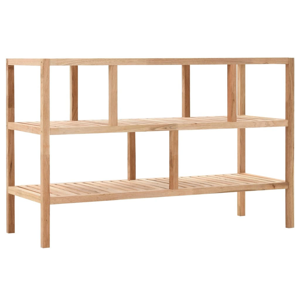 BADREGAL Massivholz Walnuss 100/40/65 Cm - Beige, Holz (40/65/100cm) - vidaXL
