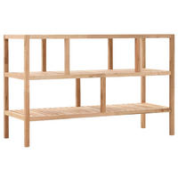 BADREGAL Massivholz Walnuss 100/40/65 Cm - Beige, Holz (40/65/100cm) - vidaXL