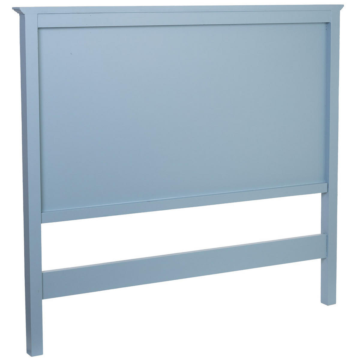 KOPFTEIL aus Holz, blau, 150x7x130cm - Blau, Holz (150/130/7cm) - Wanderlust