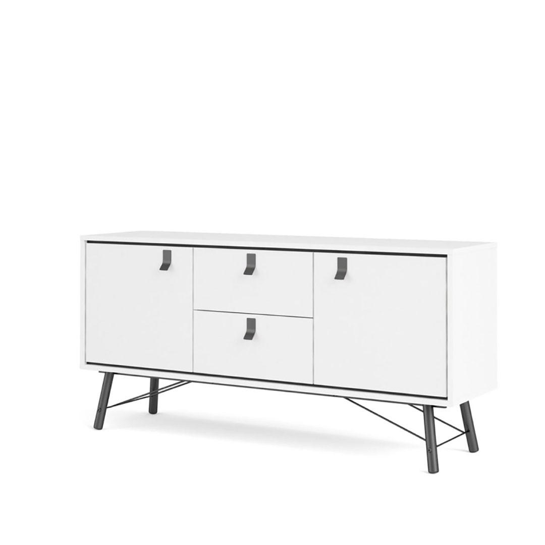 SIDEBOARD Rye Weiß 150/40/72 cm - Weiß, Holzwerkstoff (150/72/40cm) - ebuy24