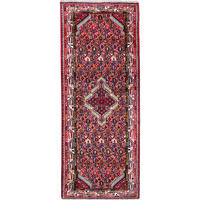 TEPPICH Assadabad Rot 203/80 cm Schurwolle - Rot, Textil (80/203cm) - Looma