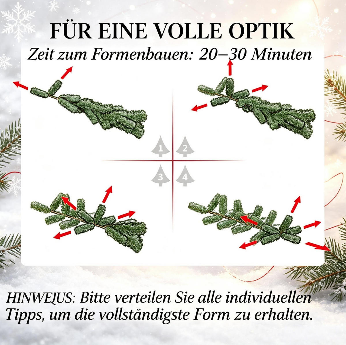 WEIHNACHTSBÄUME & Zubehör 210 cm aus PVC und Metall mit ca. 865 Zweigen, Grün - Grün, Kunststoff (210cm) - OKMYHOME