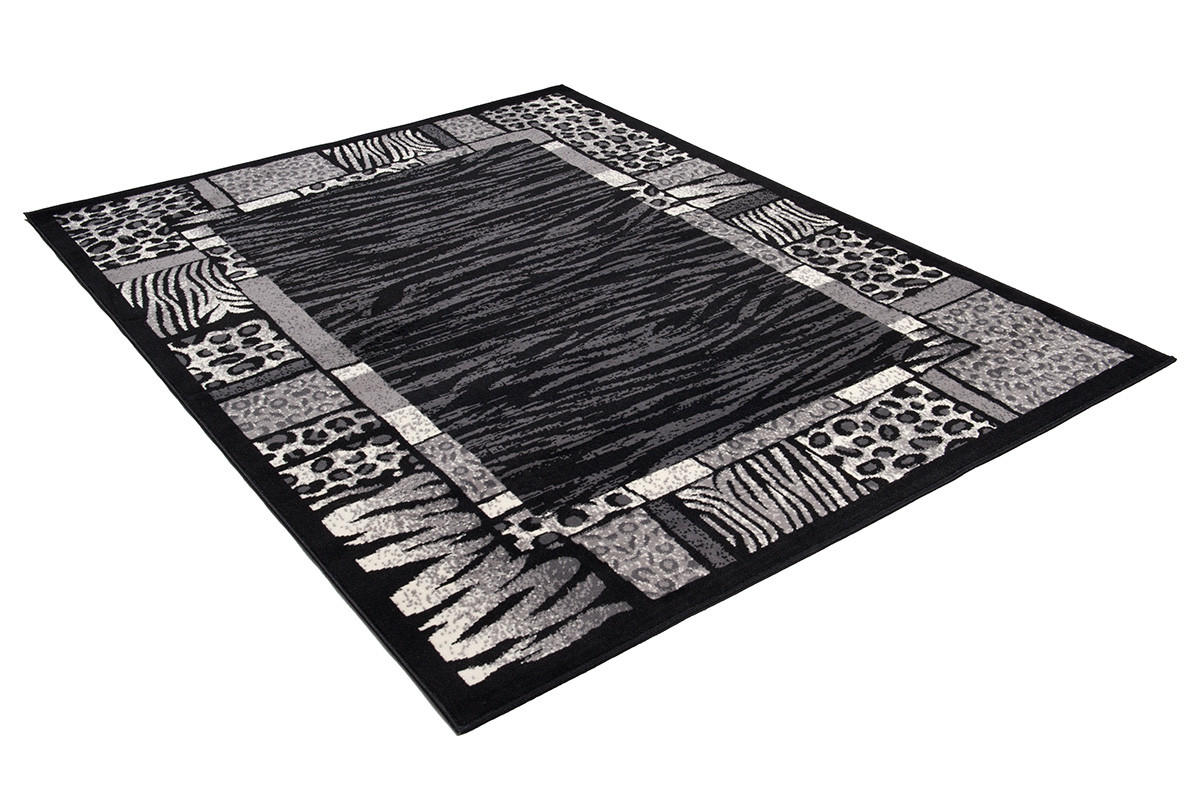 TEPPICH DREAM Schwarz Grau 250/300 cm - Schwarz/Grau, Textil (250/300cm) - Tapiso