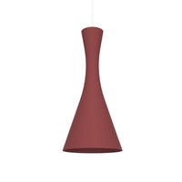 HÄNGELEUCHTE - Rot, Metall (20/20/120cm) - Lumicom