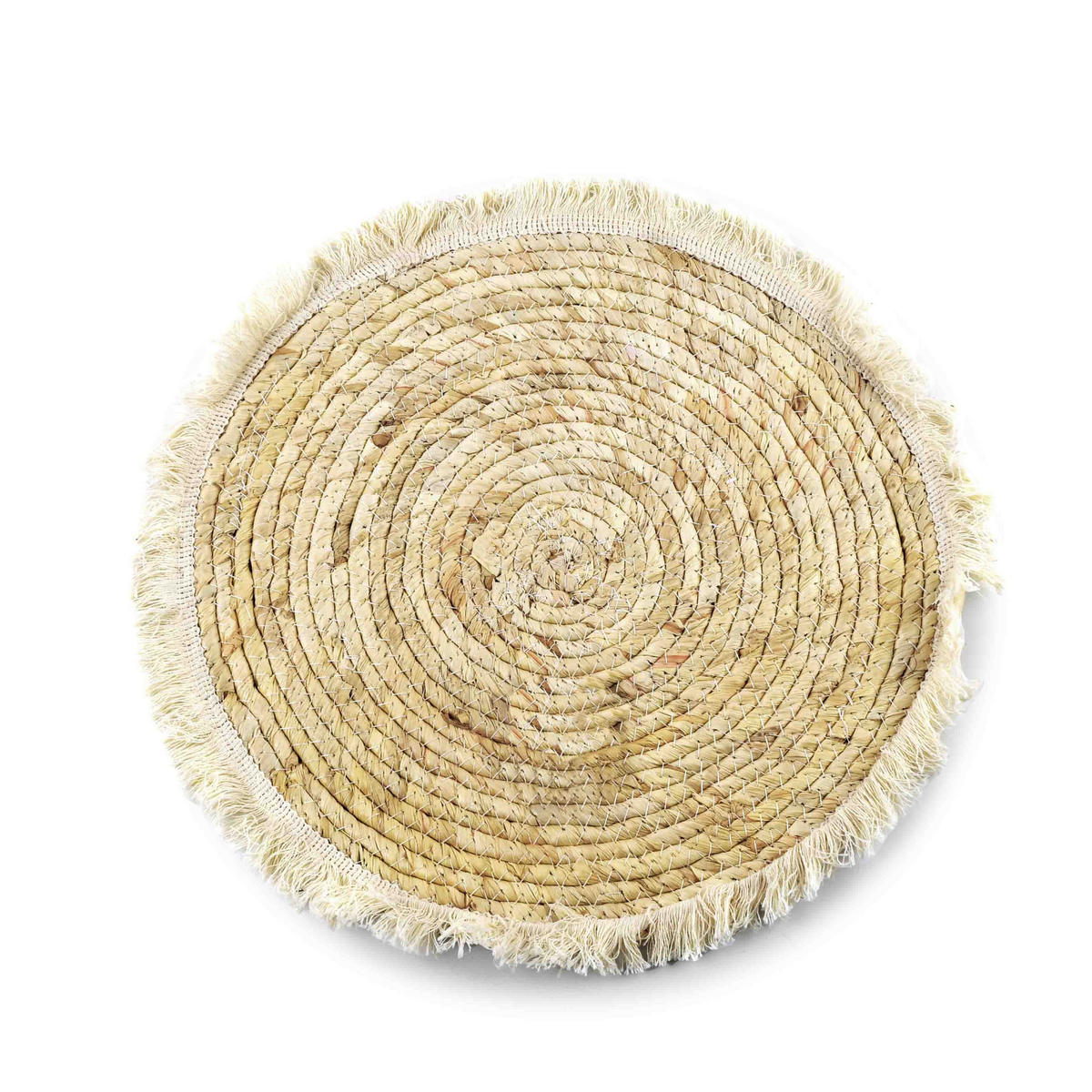 TISCHSET Bali Beige 38/38/0.5 cm Naturmaterial - Beige, Naturmaterialien (38/38/0.5cm) - Mondex