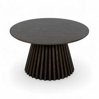 COUCHTISCH rund Räuchereiche 80/80/45 cm - Braun, Holzwerkstoff (80/80/45cm) - Furnhouse
