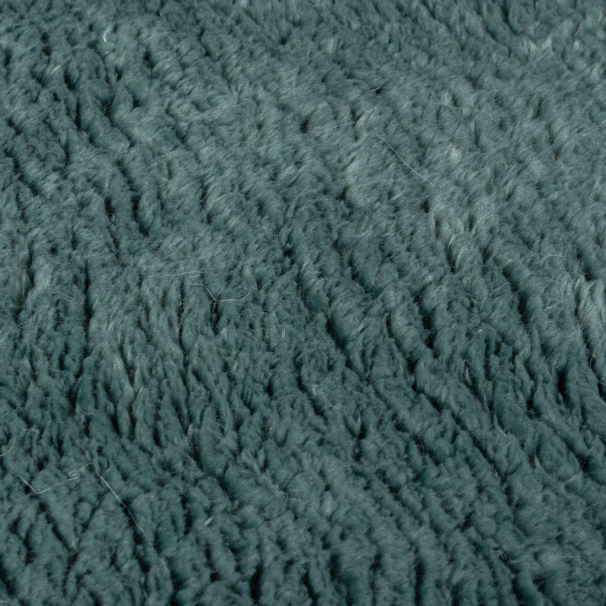 TEPPICH Waschbar LUNE, einfarbig, Türkis, 160 x 230 cm - Blau, Textil (230/160cm) - KADIMA DESIGN