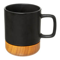 TEEBECHER Modern Schwarz 430 ml 7,2/8,9/11 cm - Schwarz, Keramik (0.43L) - Secret de Gourmet