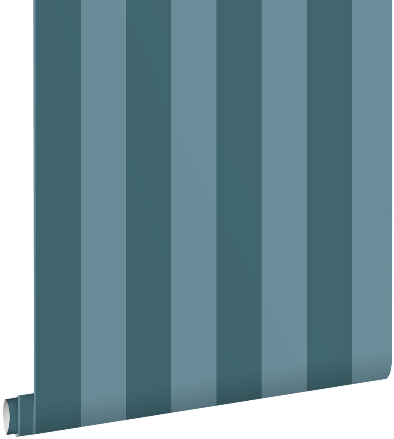 TAPETE Streifenmuster 50 x 900 cm - Blau, Papier (50/900cm) - ESTAhome