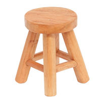 BLUMENHOCKER Malik Mahagoni Massivholz naturfarben - Naturfarben, Holz (15/15/20.5cm) - CREEDWOOD